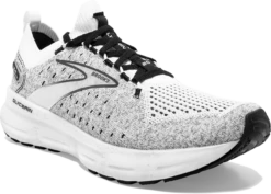 BROOKS Men’s Glycerin Stealthfit 20 (135 - White/Grey/Black) -Fit Wear Shop 2140E548 69F0 4440 AED2 8F6BD5F8F056